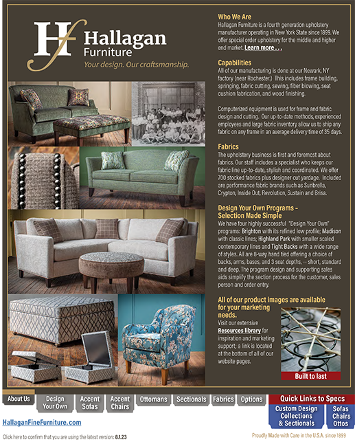 The Hallagan Furniture Catalog